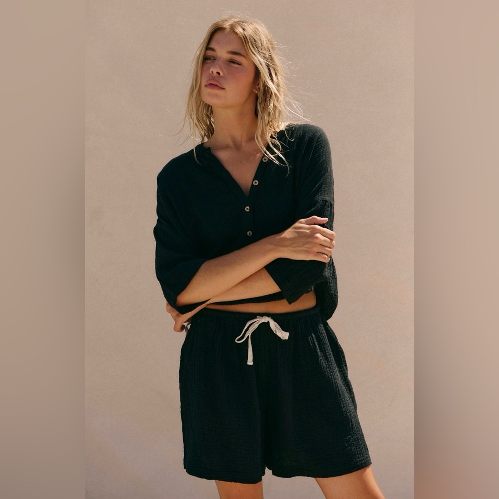Free People Cyrus Shorts Set
In Black - Picture 2 of 6